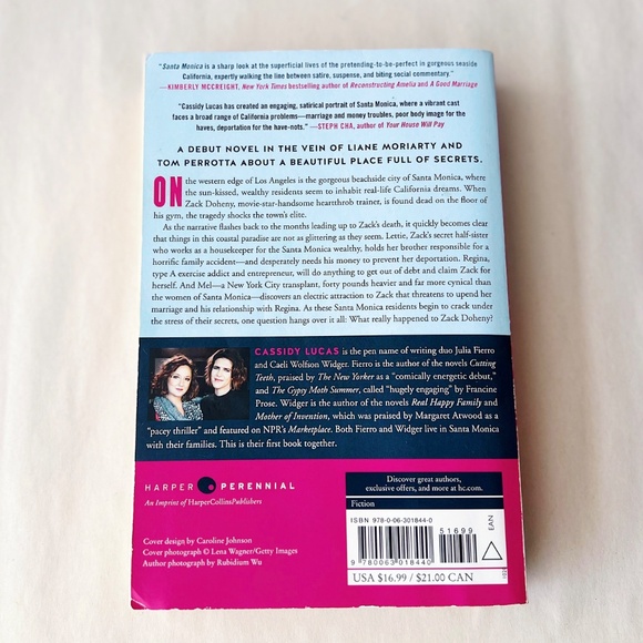 Santa Monica by Cassidy Lucas Paperback Book - Picture 2 of 4